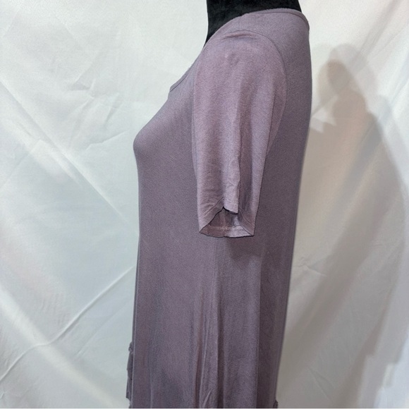 2/$30 Easel Women's Sailor Short Sleeve Double Ruffle Shirt Dress Size M - Picture 4 of 7